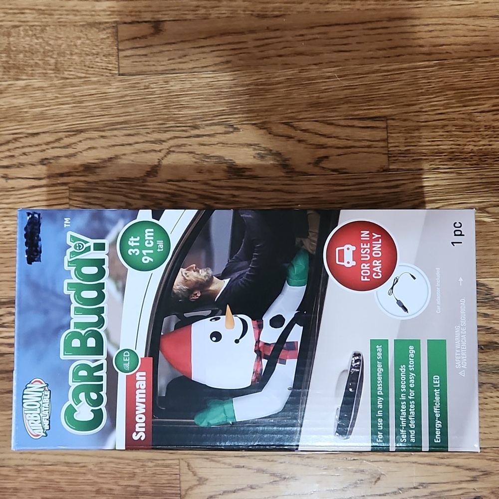 Car Buddy Snowman